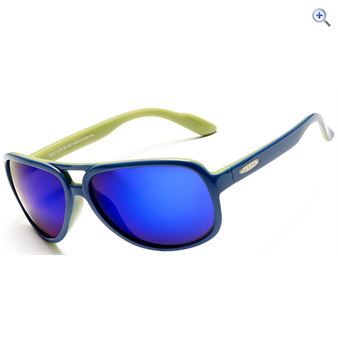 Sinner Sinner Trails Junior Sunglasses (Blue) - Colour: SHINY BLUE